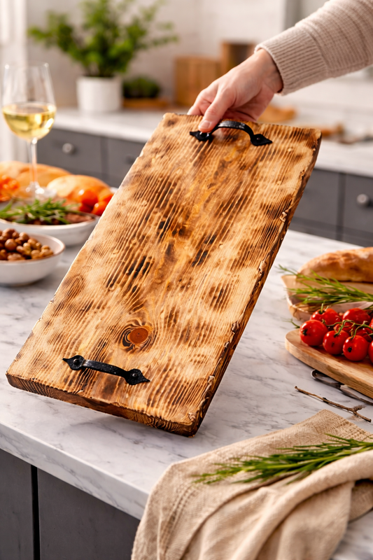 Rustic Charcuterie Board's