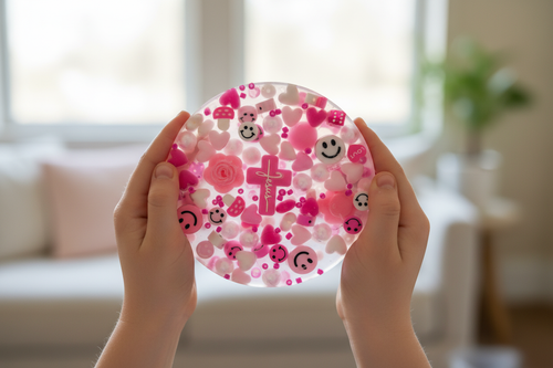 Lifestyle photo with child's hands